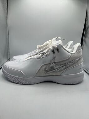Nike Zoom LeBron NXXT Gen AMPD “White Metallic Silver” size 9 mens